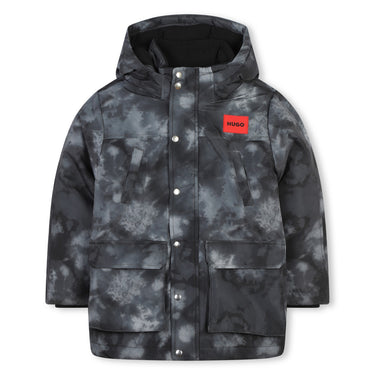 HUGO Chamarra o parka para niño y teen gris